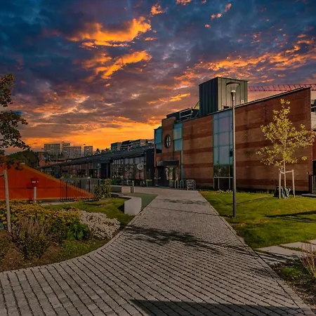 New Modern 2 With 2 Beds & Free Parking Lorenskog