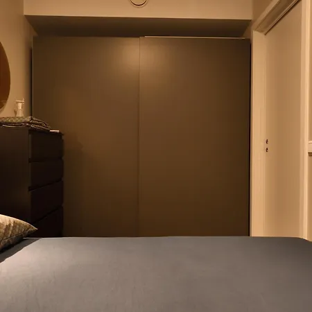 New Modern 2 With 2 Beds & Free Parking 아파트 Lorenskog