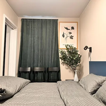 شقة New Modern 2 With 2 Beds & Free Parking