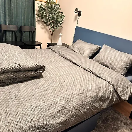 New Modern 2 With 2 Beds & Free Parking * Lorenskog