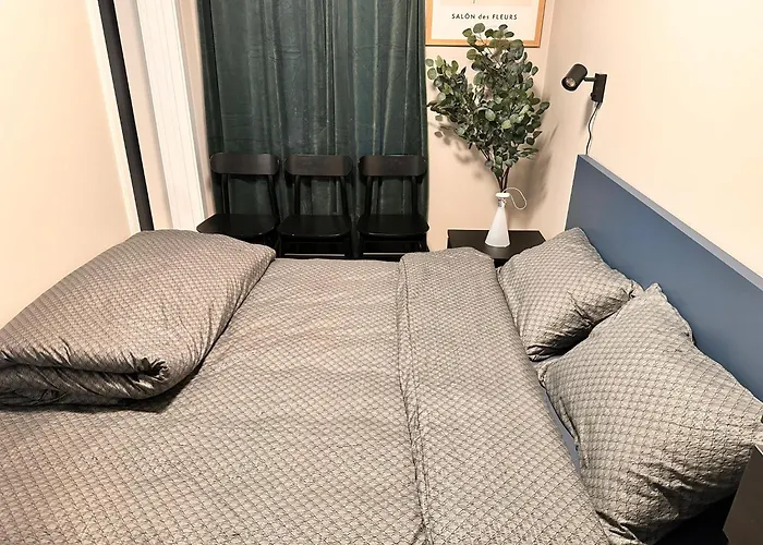 New Modern 2 With 2 Beds & Free Parking Lorenskog