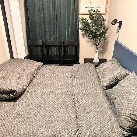New Modern 2 With 2 Beds & Free Parking Lorenskog