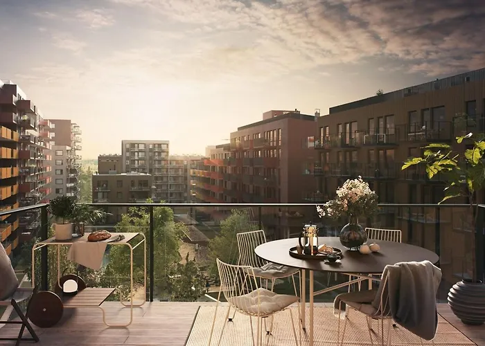 New Modern 2 With 2 Beds & Free Parking * Lorenskog