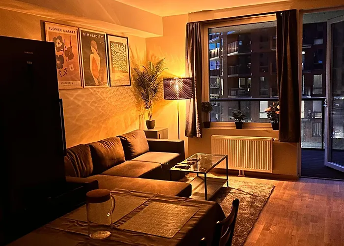 Apartman New Modern 2 With 2 Beds & Free Parking Lorenskog