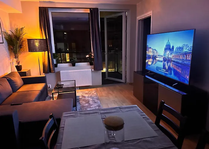 New Modern 2 With 2 Beds & Free Parking Lorenskog