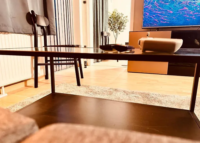 New Modern 2 With 2 Beds & Free Parking Lorenskog