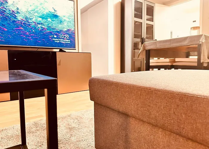 Apartman New Modern 2 With 2 Beds & Free Parking Lorenskog