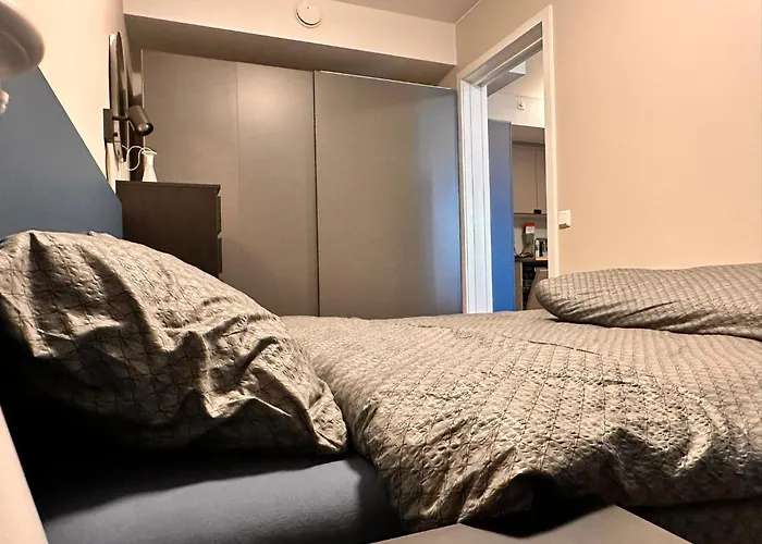New Modern 2 With 2 Beds & Free Parking Apartman Lorenskog