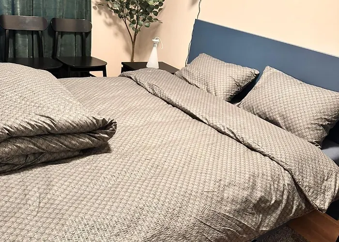 New Modern 2 With 2 Beds & Free Parking * Lorenskog
